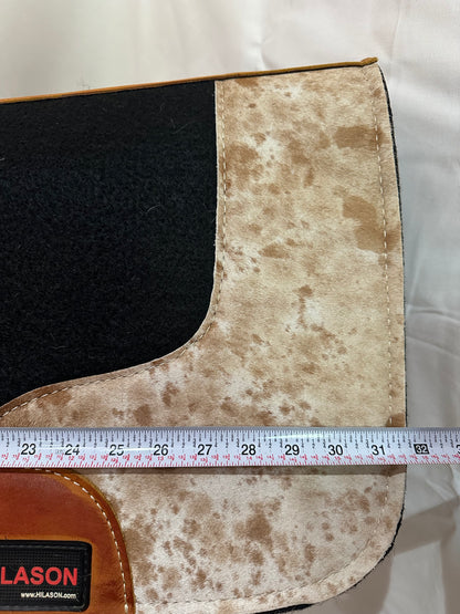 Hilason Wool Felt Western Saddle Pad, 32”L x 32”D x1”