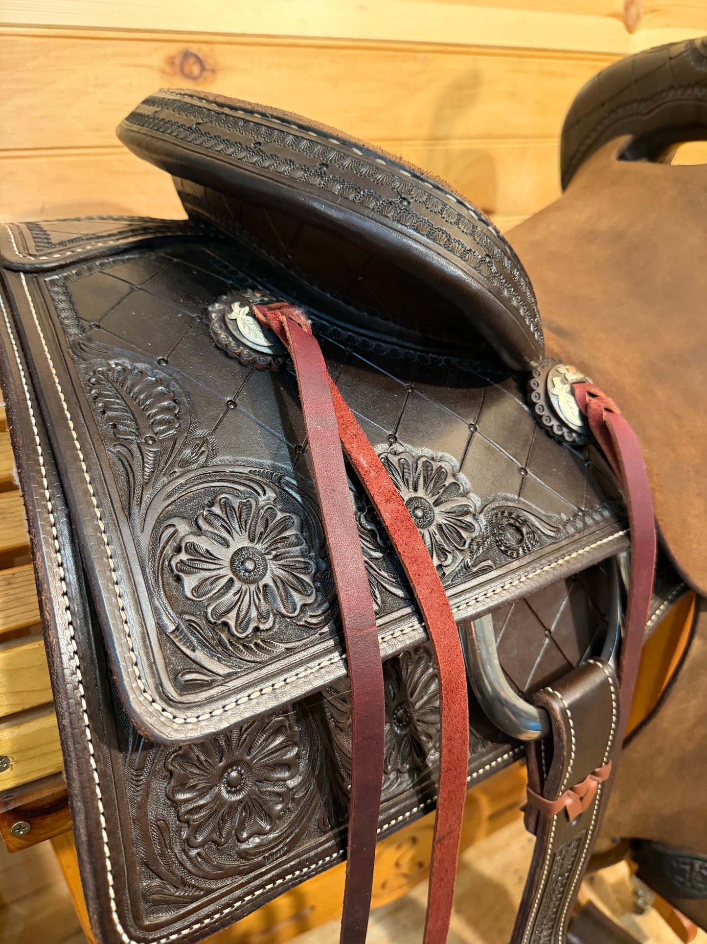 15.5" Paul Taylor Cutter Western Saddle