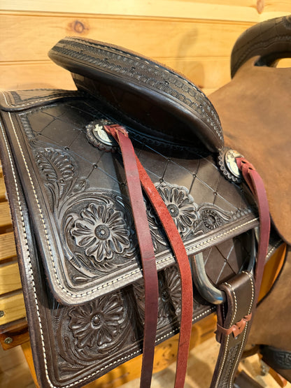 15.5" Paul Taylor Cutter Western Saddle
