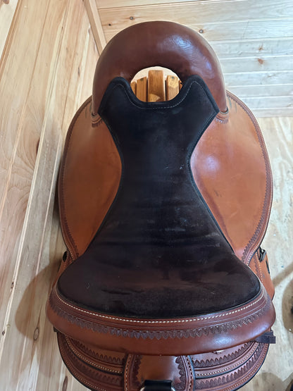 16” Circle Y Virginia Flex2 Trail Gaiter Gaited Endurance Saddle Model 1588 (2020)