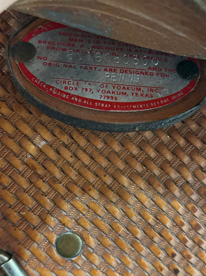 16” Circle Y Reiner Western Saddle Model 2665