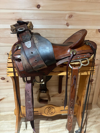 16” Durbin Creek Maker Western Ranch Saddle