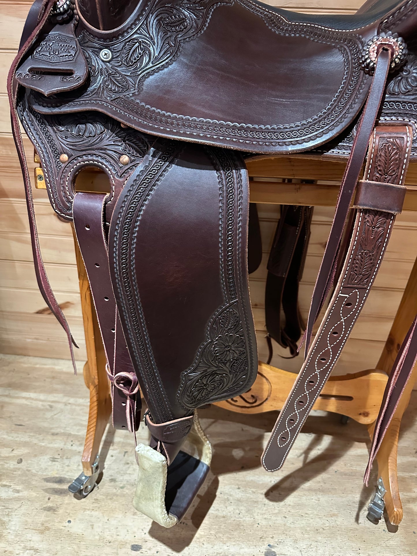 16” McCall Mclite All Around Western Saddle A097 524