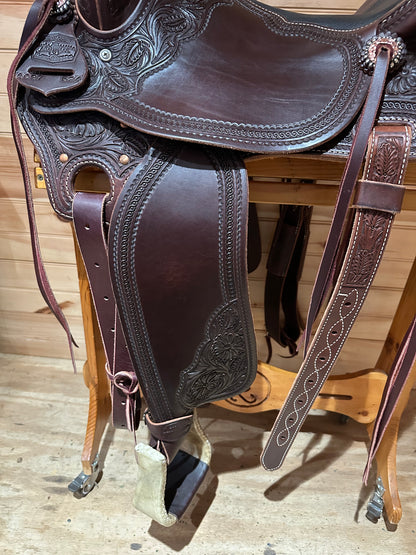 16” McCall Mclite All Around Western Saddle A097 524