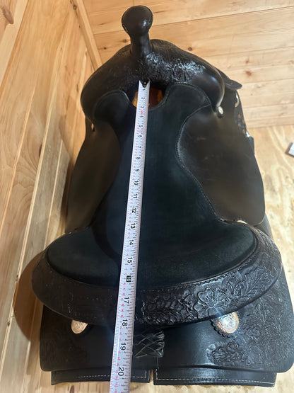 16” CW Wiley Custom Reiner Western Saddle