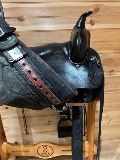 16” Circle Y High Horse Lockhart Western Trail Saddle Model 6910