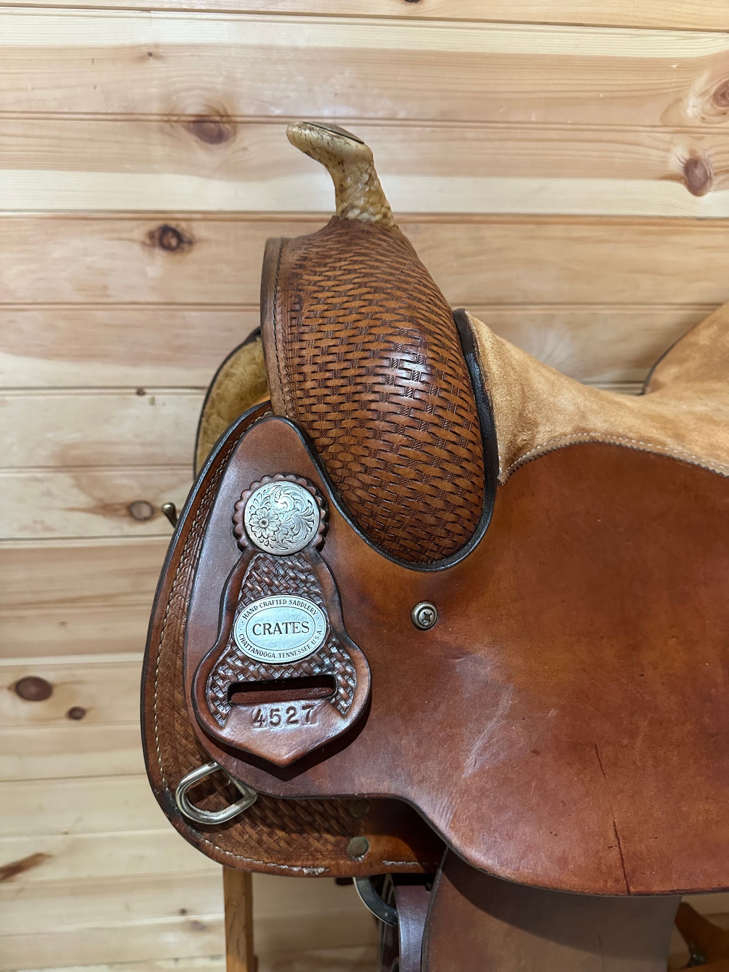 16” Crates Equi-Fit Reiner Western Saddle Model 4527