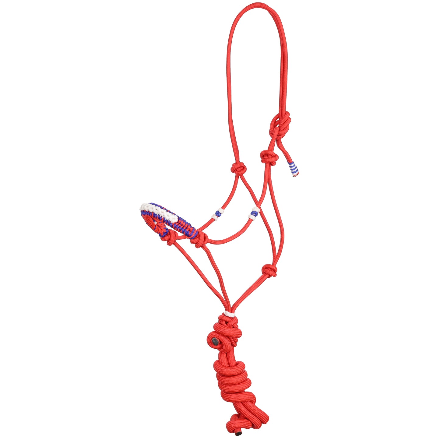 Flower Nose Cowboy Knot Halter with Lead