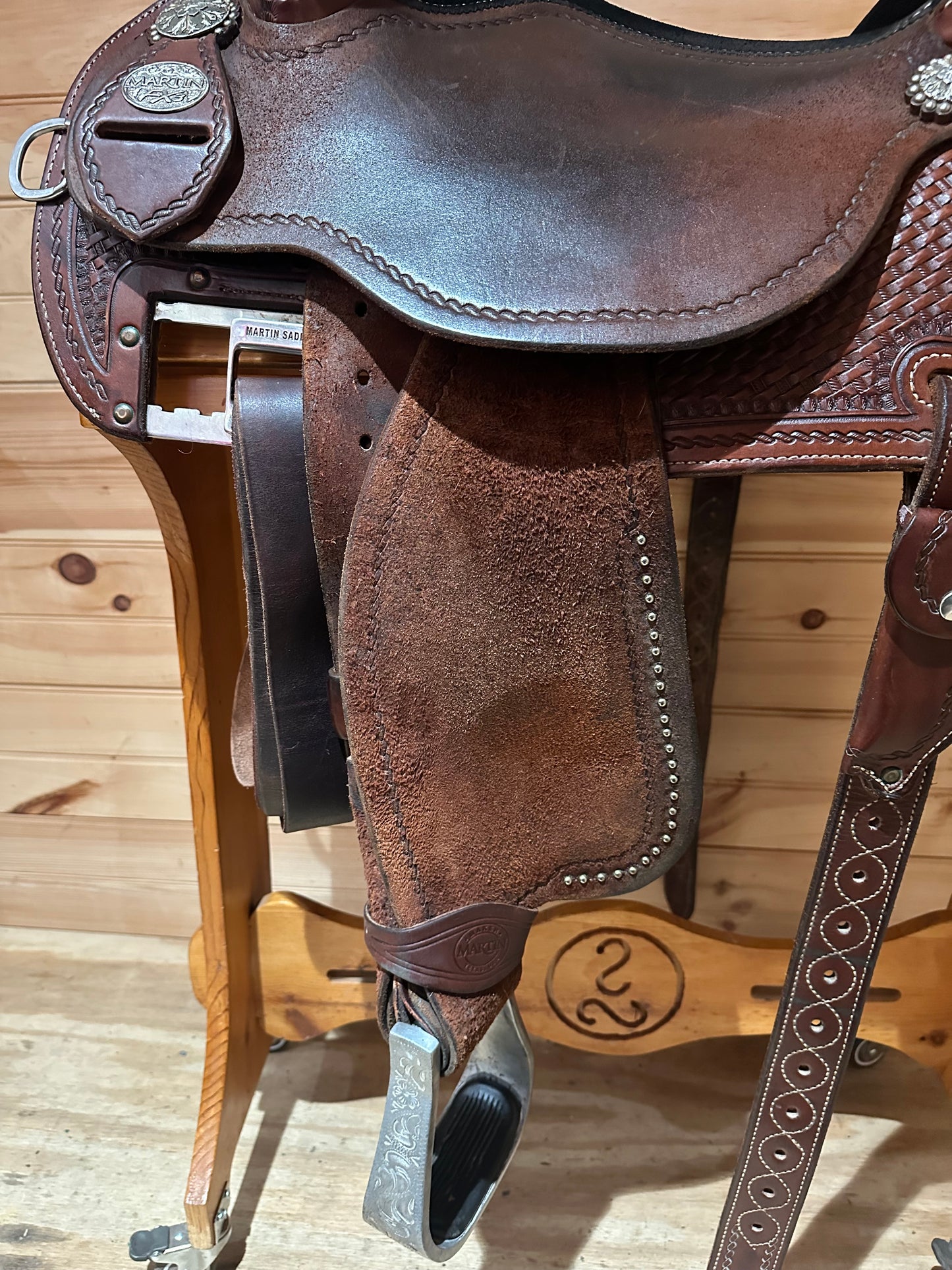 14.”5” Martin FX3 Barrel Racing Saddle Model (2016)
