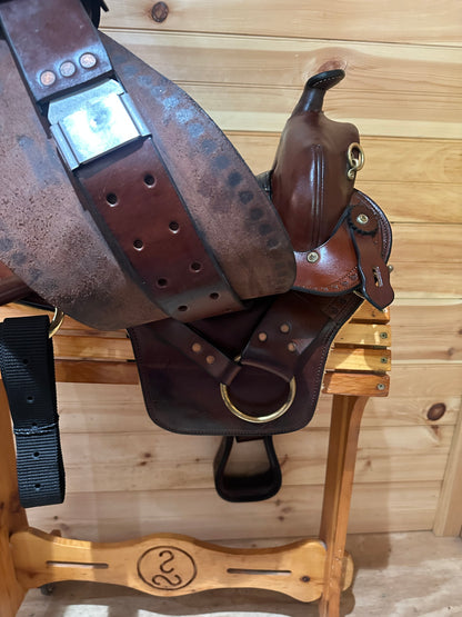 16” Imus 4Beat Gaited Western Trail Saddle