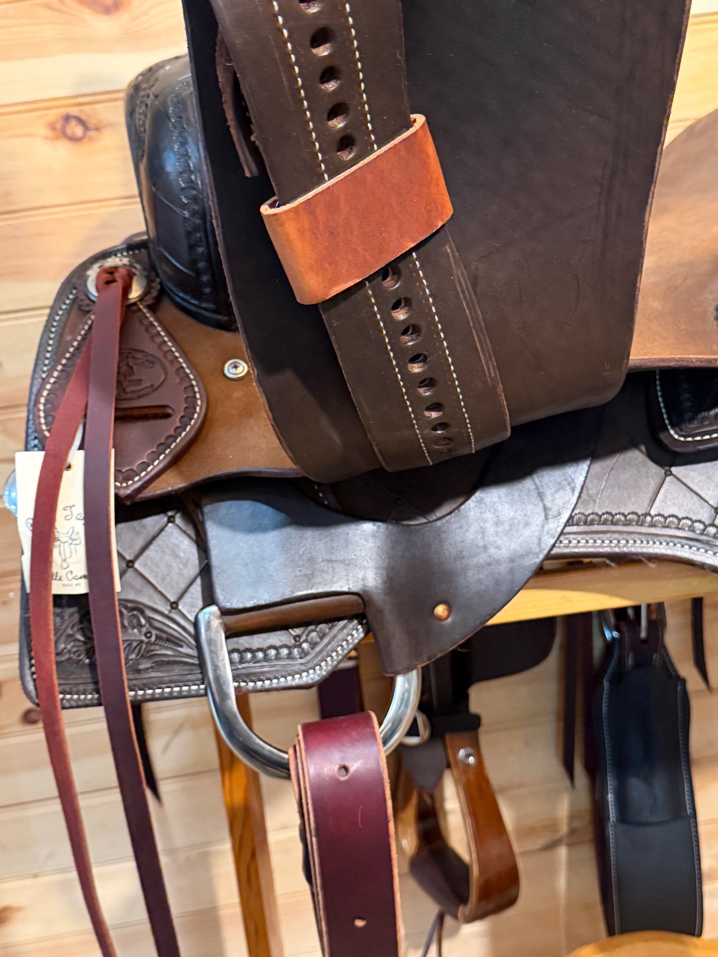 15.5" Paul Taylor Cutter Western Saddle