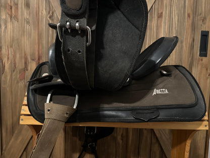 15” Abetta All-around Lightweight Western Trail Saddle