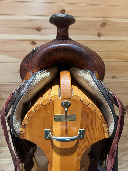 15.5” Crates Team Roper Western Saddle Model 4762
