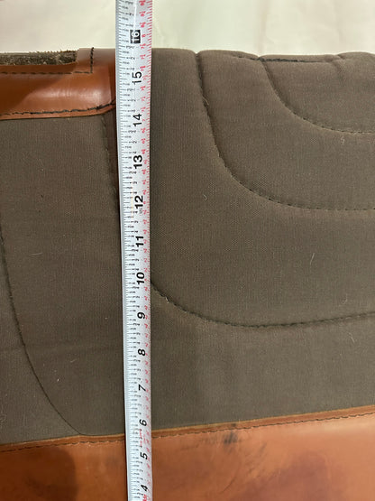 Diamond Wool Foam core Shock Absorber Western Saddle Pad, 32”L x32”D x1”