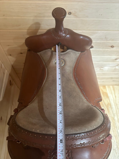 15” Clinton Anderson Aussie Saddle by Martin Saddlery