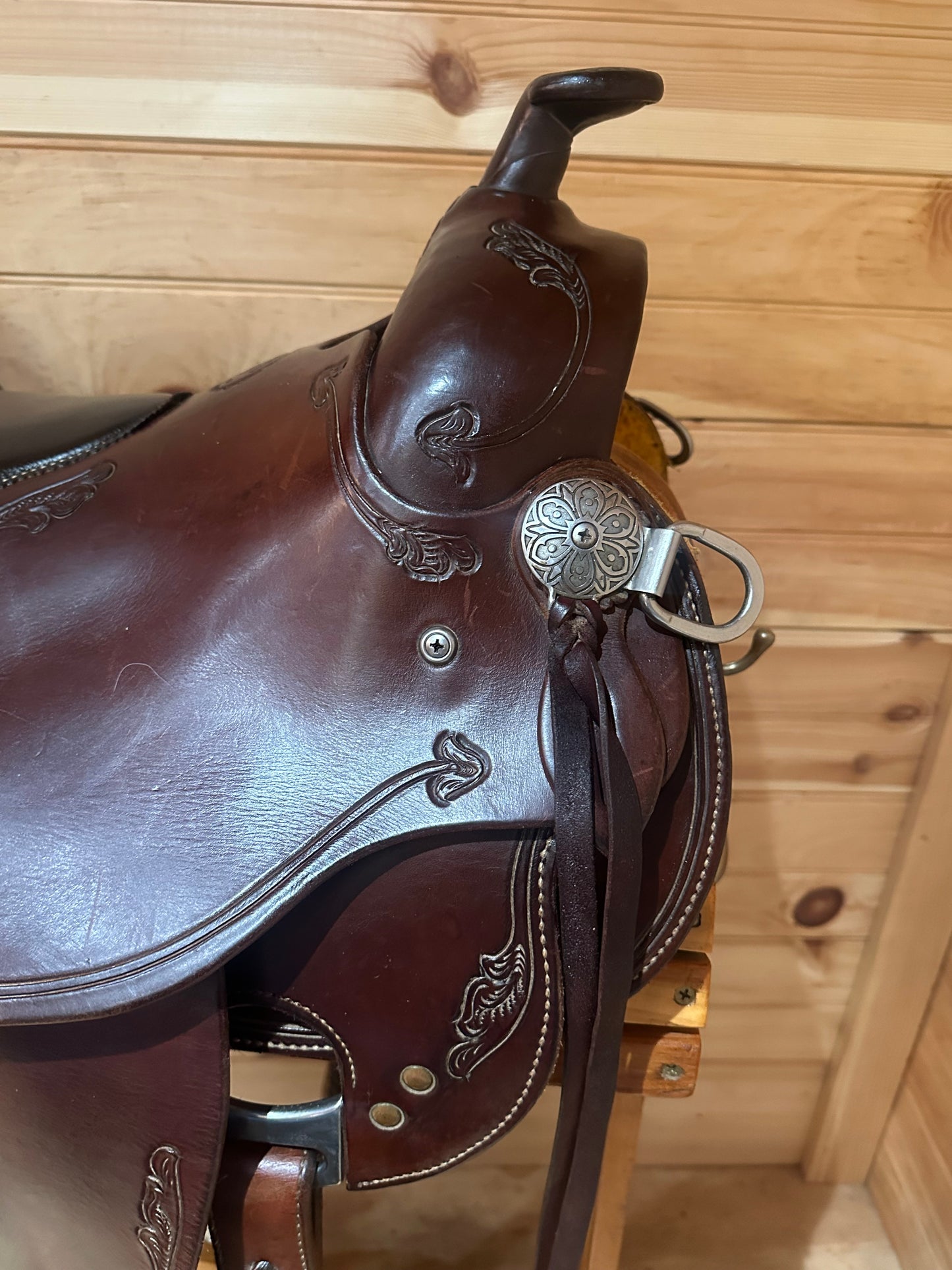 17” RW Bowman B-Light Western Ranch Trail Saddle Model 9517 (XW)