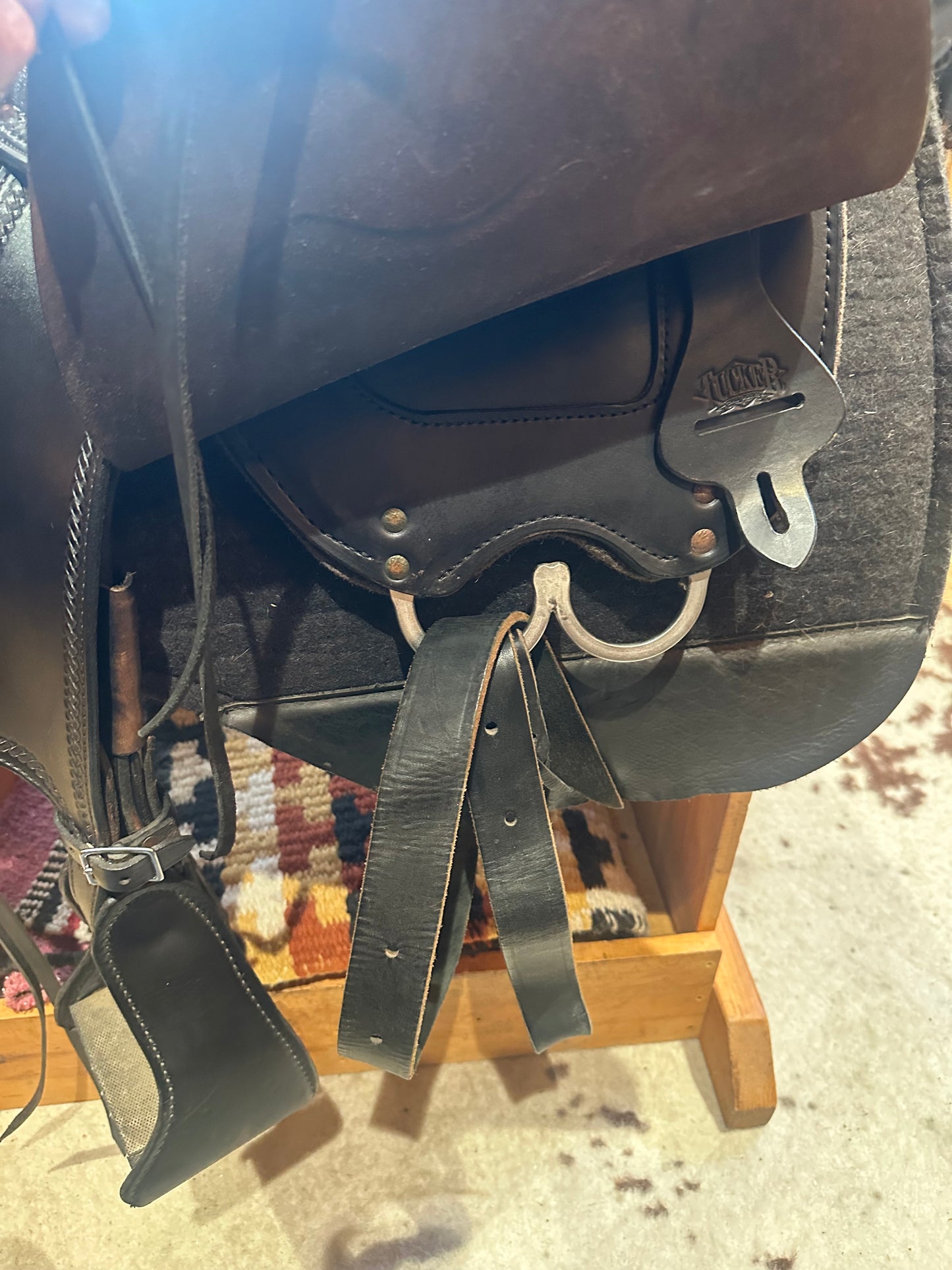 15.5” Tucker River Plantation Endurance Trail Saddle Model 146 (2016)