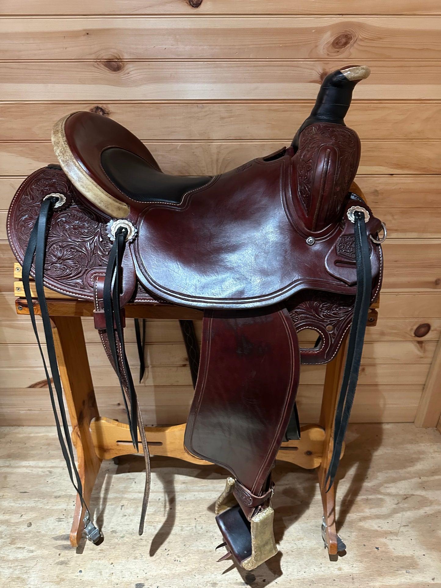 16” McCall Mclite All Around Western Saddle A017 123