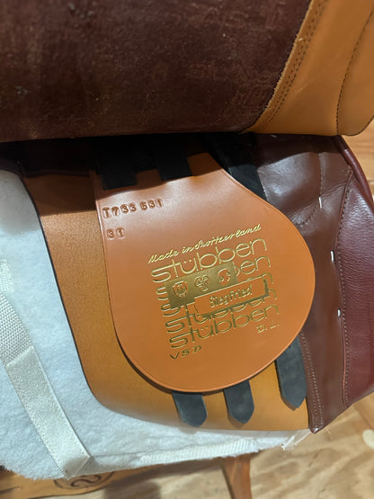 18.5” Stubben Siegfried VSD D.L. All Purpose Saddle