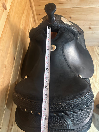 15” Rocking R Saddery  Western Saddle Model 1910