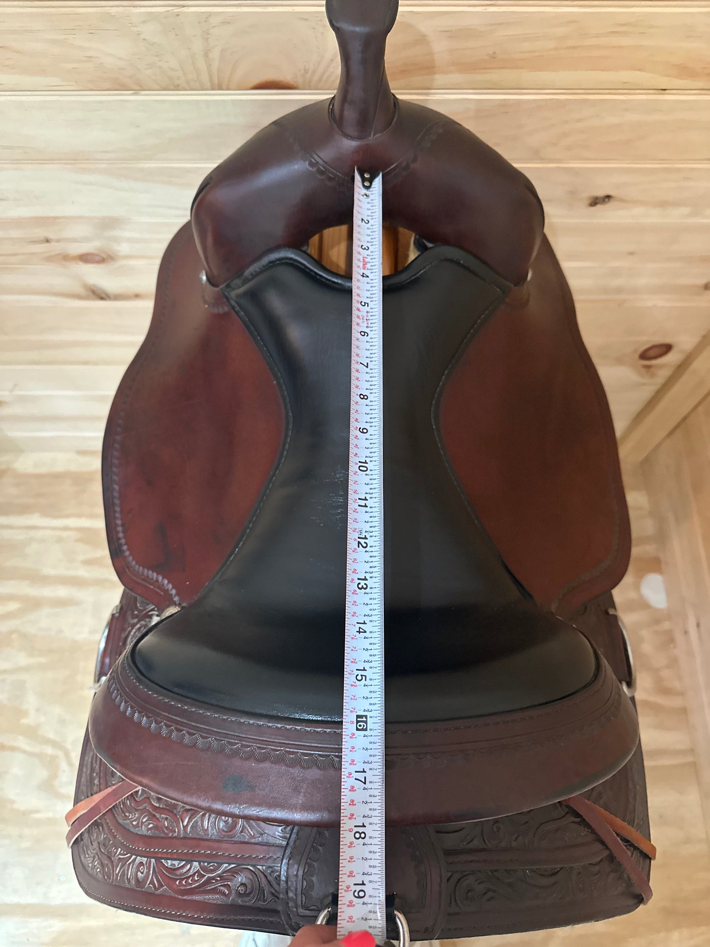 16” Circle Y Cypress Flex2 Western Trail Saddle Model # 2360