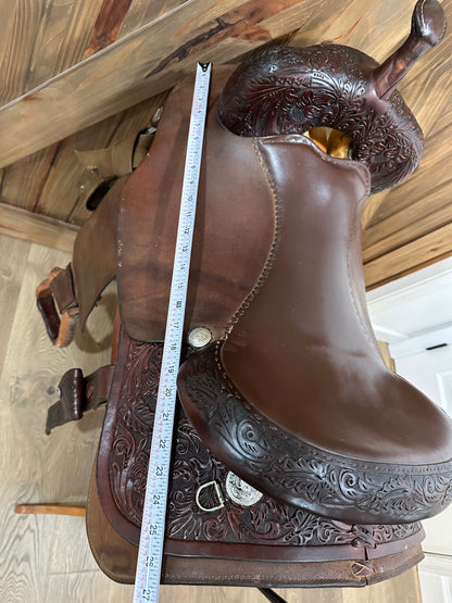 17” Circle Y Cutter Western Saddle Model 1356