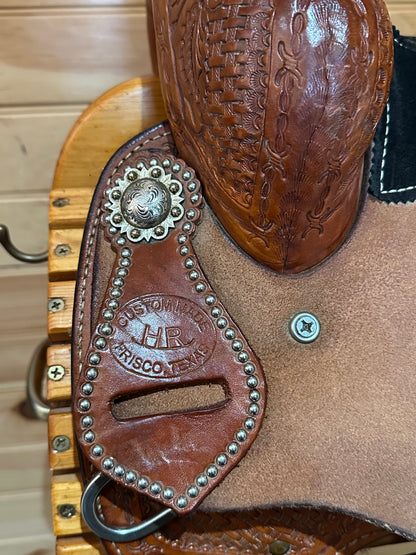 15” Hud Roberts HR Barrel Racing Western Saddle