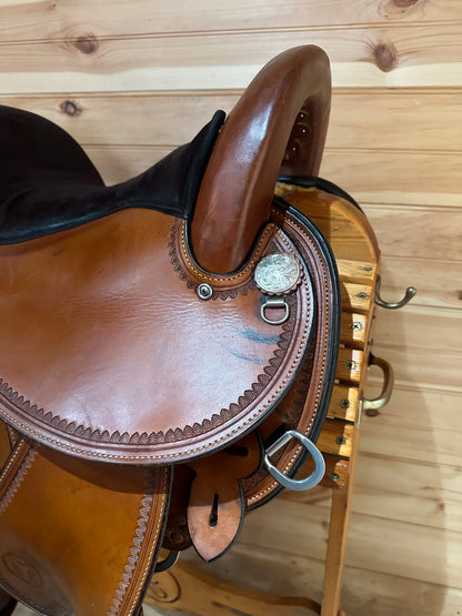 16” Circle Y Virginia Flex2 Trail Gaiter Gaited Endurance Saddle Model 1588 (2020)