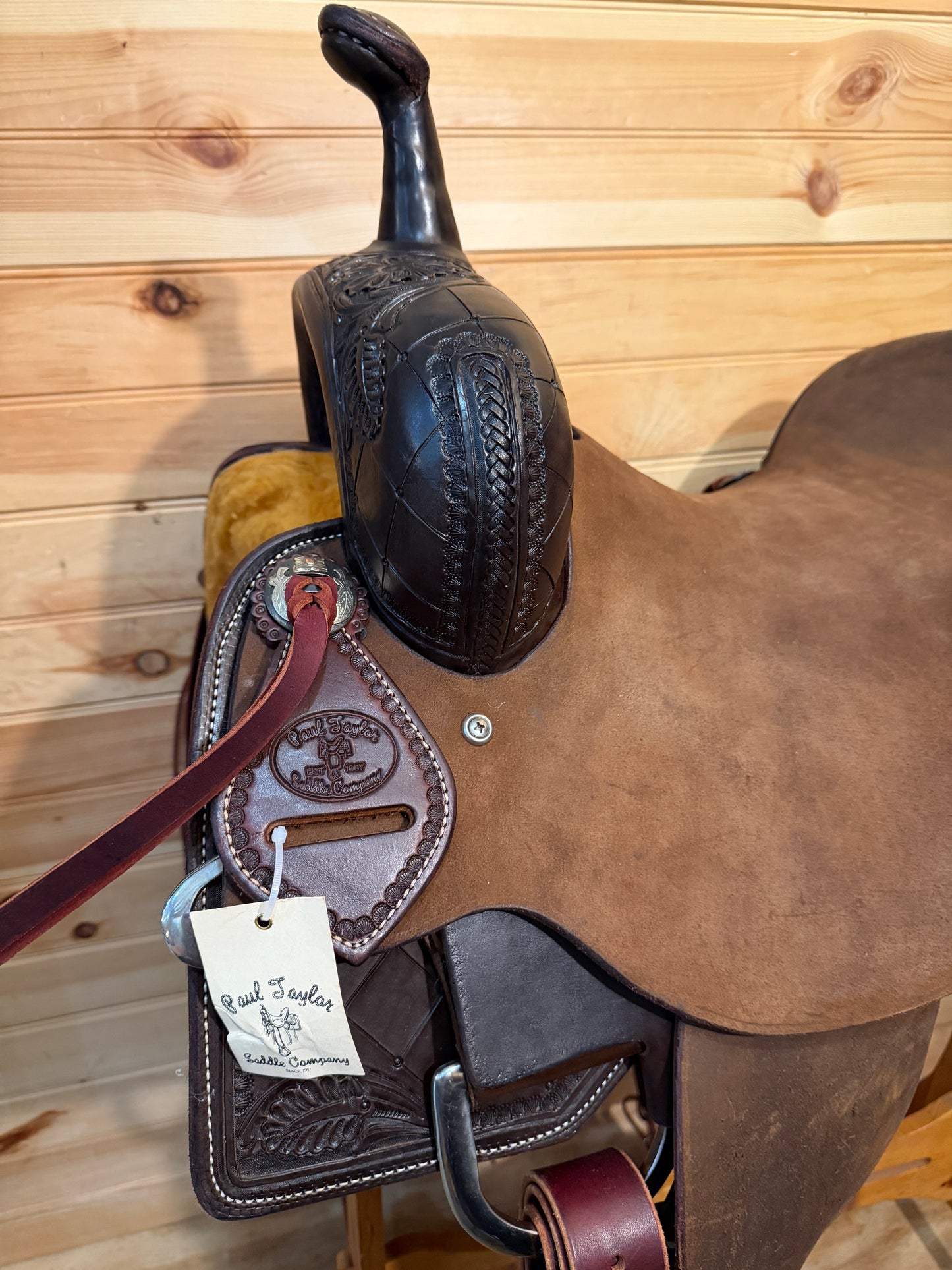 15.5" Paul Taylor Cutter Western Saddle