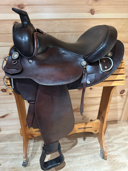 15” Circle Y Arabian Western Equitation Training Saddle Model 2130