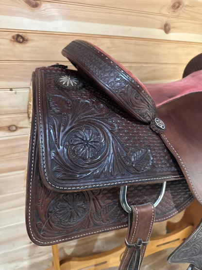 17” Draggin S Saddlery Ladie’s Roper Western Saddle