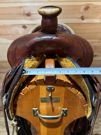 16” Circle Y All-Around Ranch Roper Western Saddle Model 1124