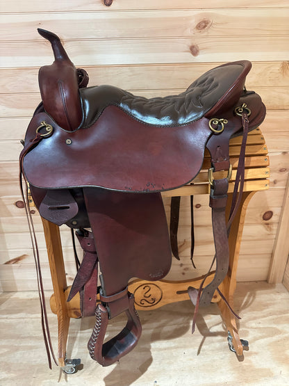 17.5” Tucker High Plains Western Trail Saddle Model 157