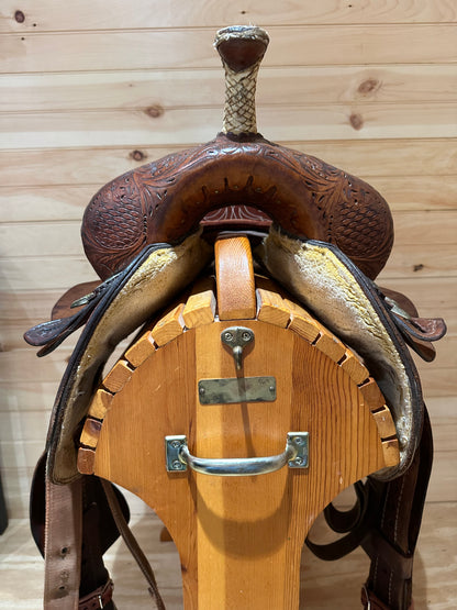 14” Circle Y Martha Josey Ultimate Barrel Racing Saddle Model 1173