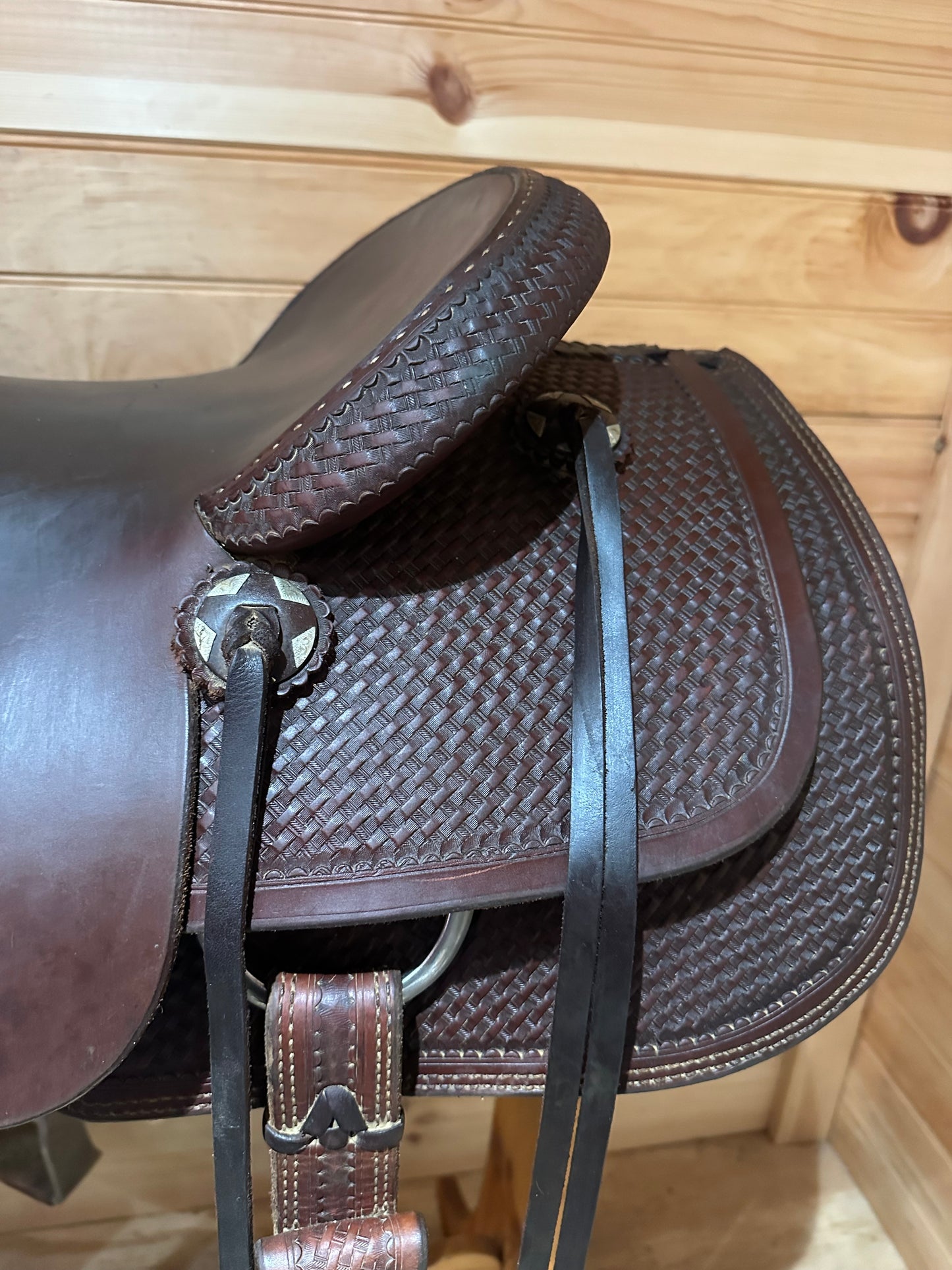 16” Morgan Saddlery 2S Ranch Cutter Western Saddle