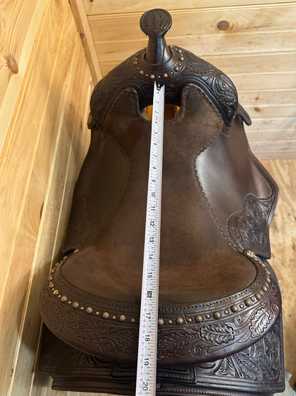 16” Circle Y Ohio Reiner Western Reining Saddle Model 2672 (2023)