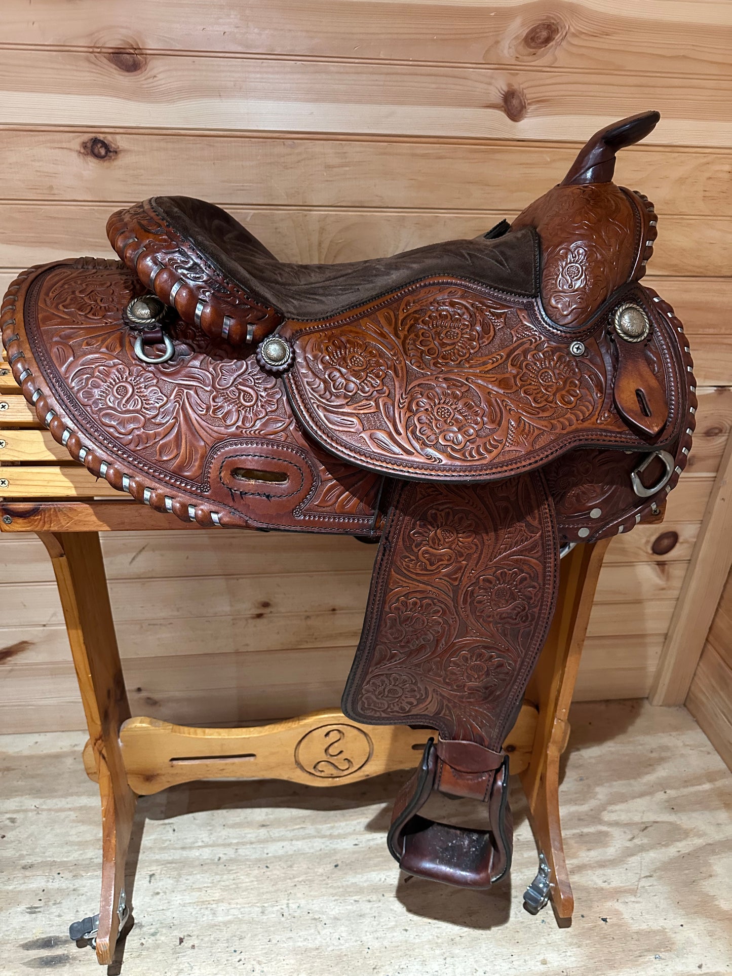 16” Crates Arabian Western Saddle Model 351