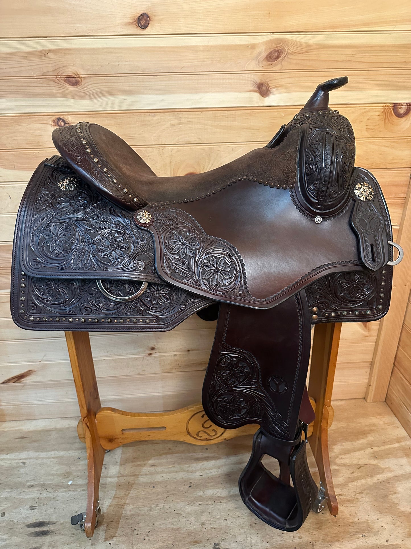 16” Circle Y Ohio Reiner Western Reining Saddle Model 2672 (2023)