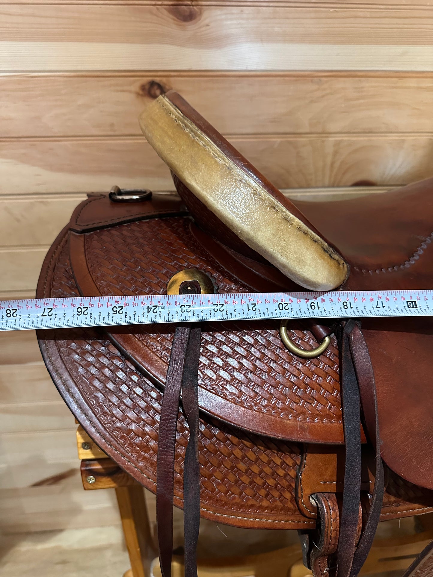 16” Tex Tan Hereford Association Ranch Roper Western Saddle