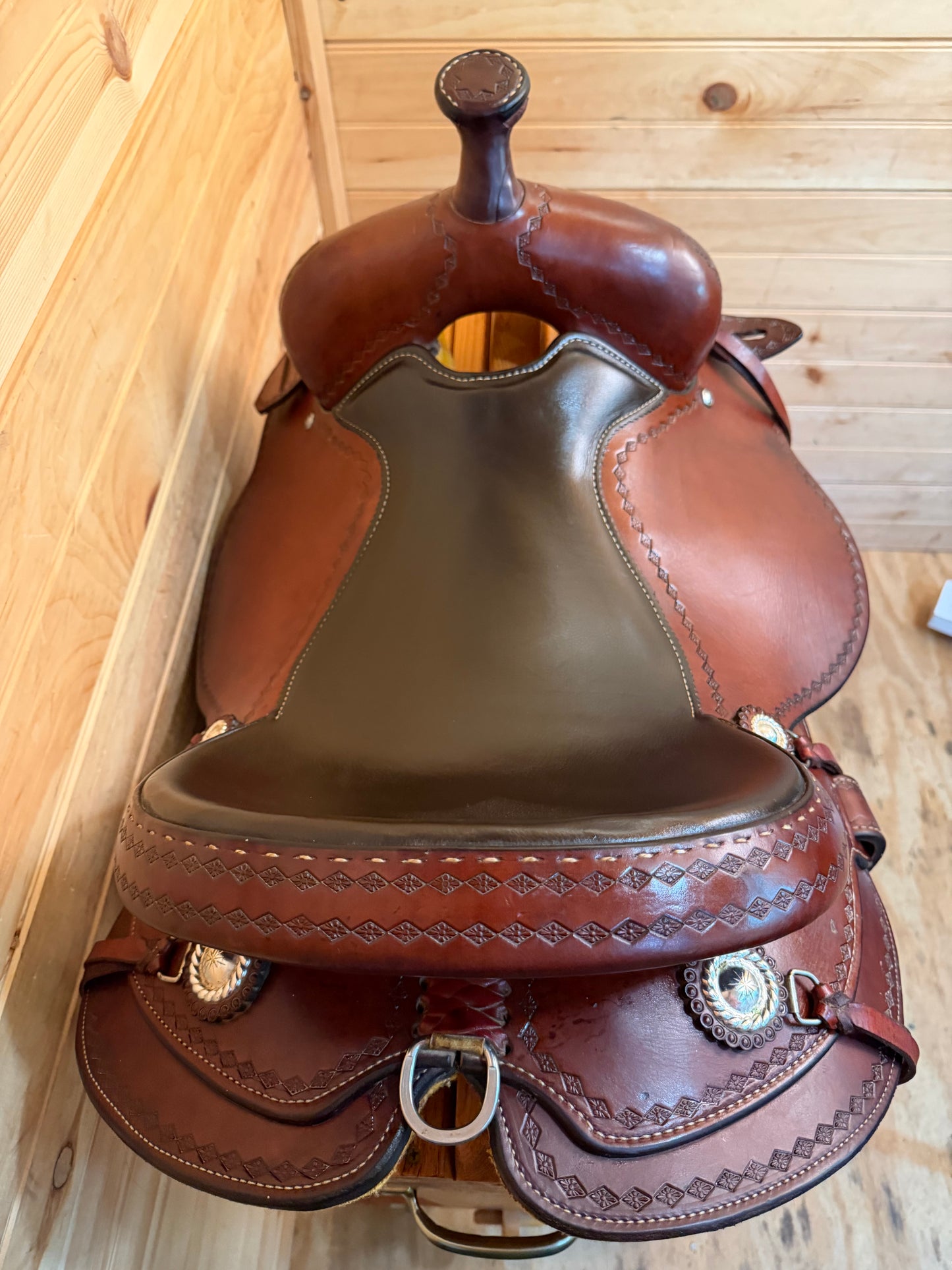 16” Cashel Round Skirt by Martin Saddlery Western Trail Saddle