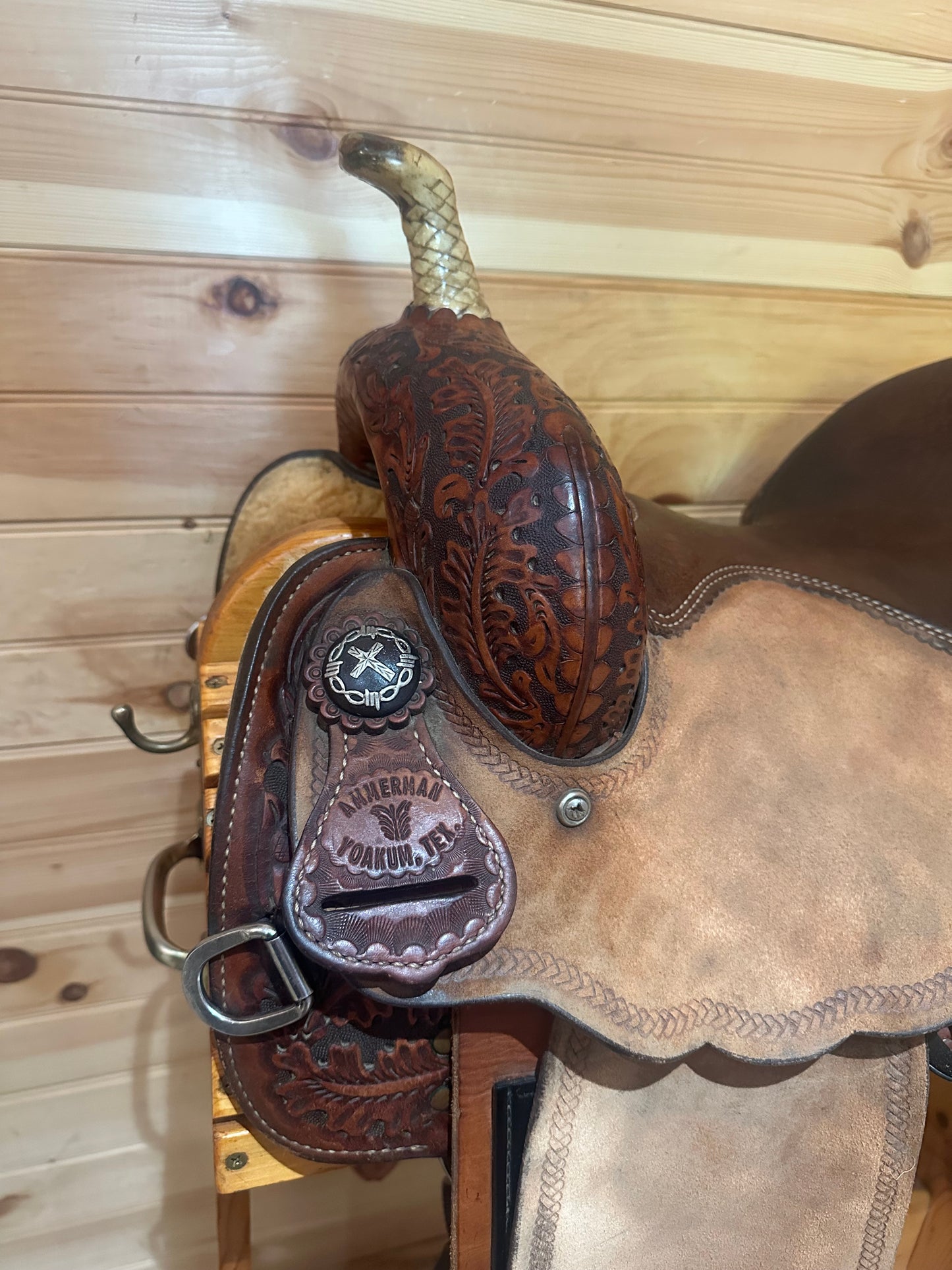 14.5” Ammerman Angel Kisses Barrel Racing Saddle