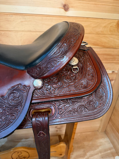 18” Circle Y Houston Western Trail Saddle Model 2610