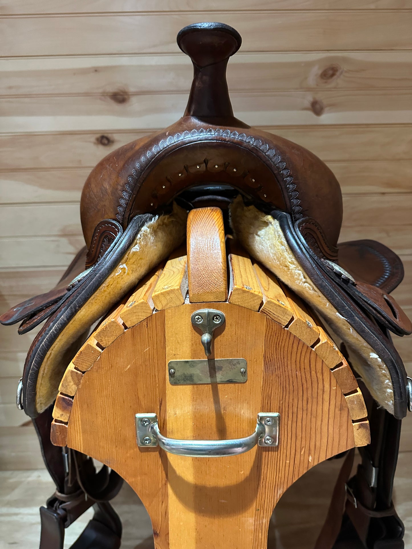 15” Circle Y Topeka Flex-Lite Western Trail Saddle Model 1551