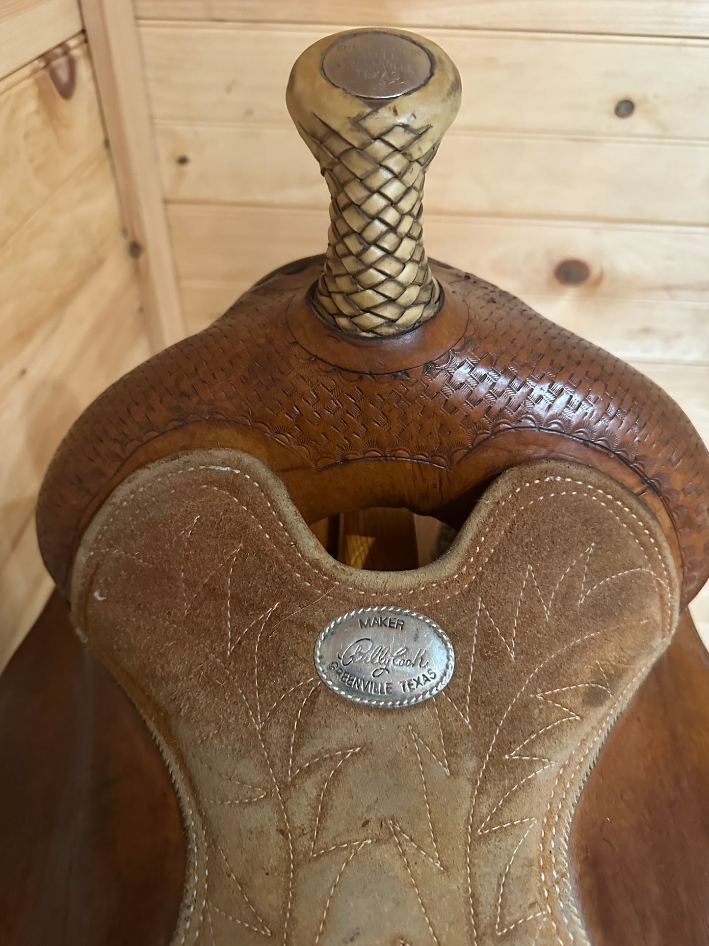 16” Billy Cook Maker Reiner Western Saddle Model 8905