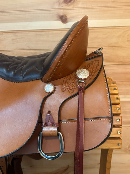 16.5” Tucker High Plains Western Trail Saddle Model 260