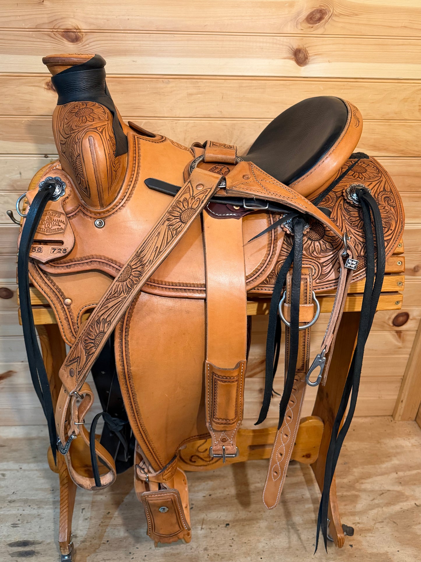 15” McCall Mclite All-Around Sunflower Saddle Model W158 726