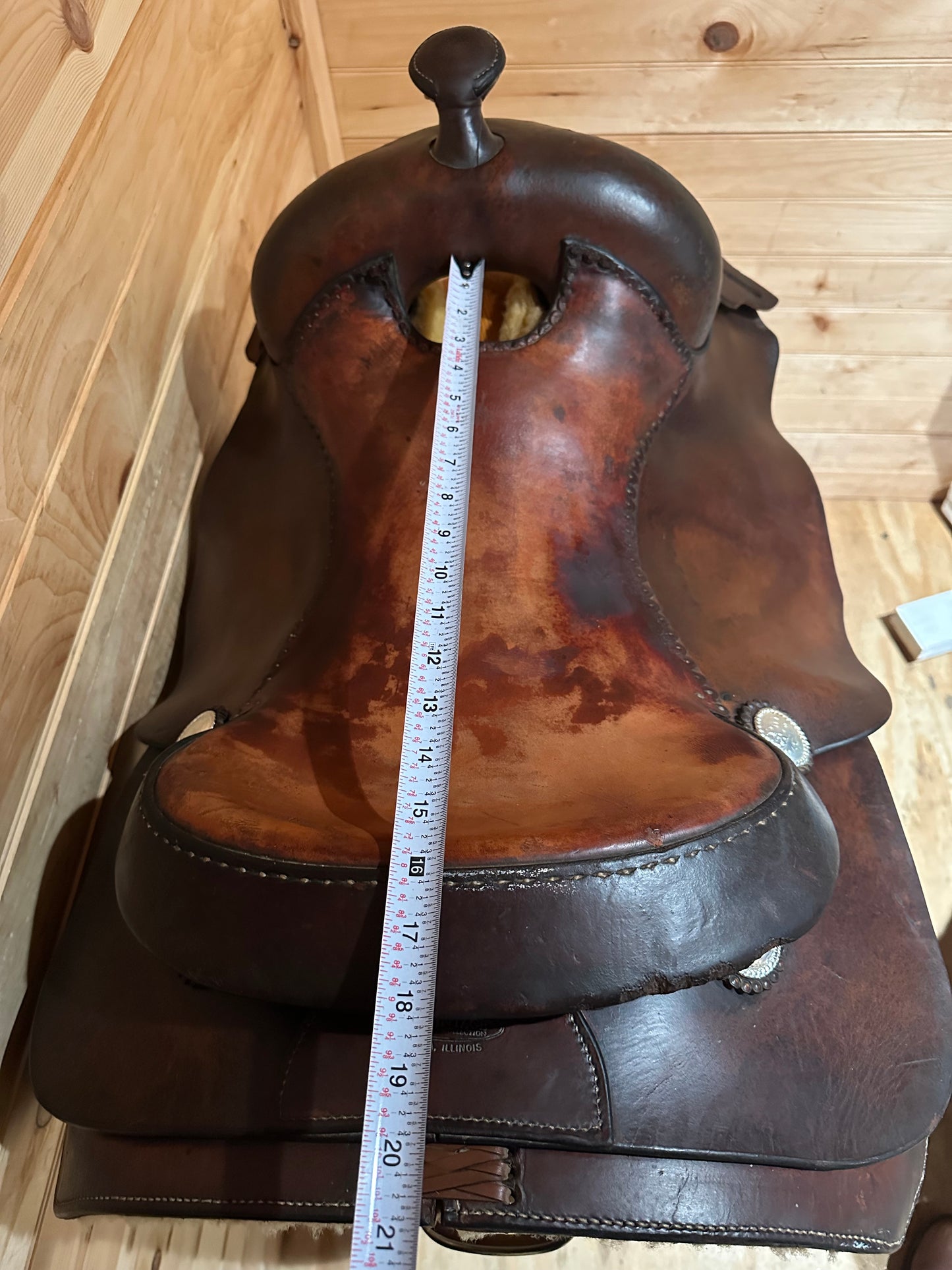 16” Pard’s Advantage Western Training Work Saddle