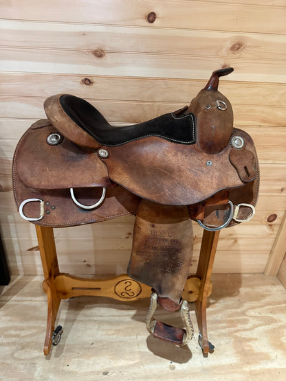 16” SRS Western Work Training Trophy Saddle