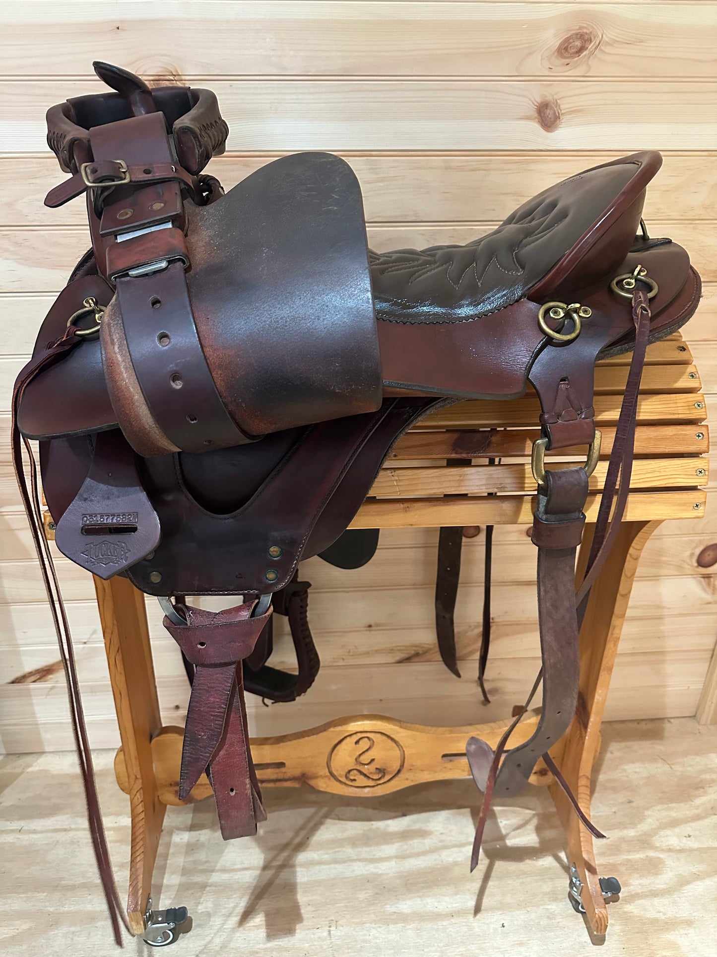 17.5” Tucker High Plains Western Trail Saddle Model 157