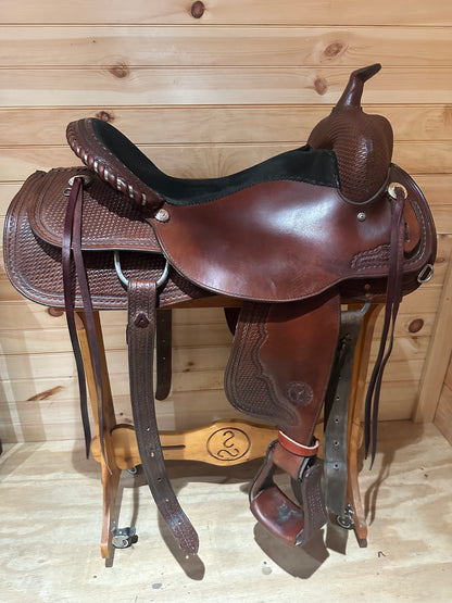 18” Circle Y Team Penner Western saddle model 1630